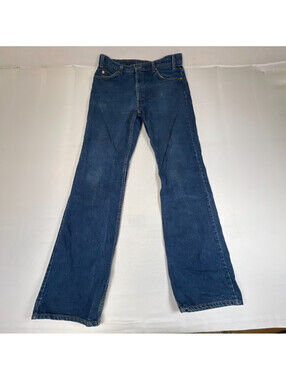 Vintage Levi's 517 Mens 36x36 Blue Denim Made in USA Boot Cut Jeans